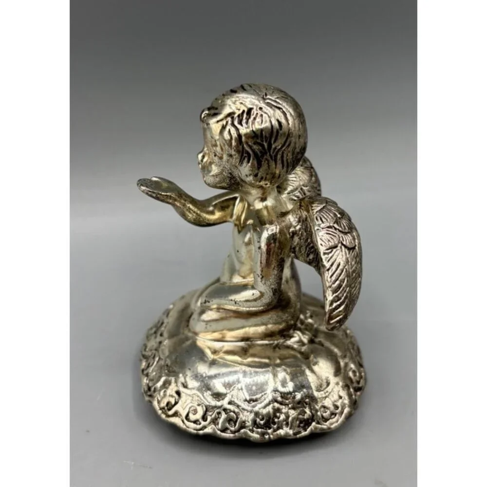 Silver Angel Figurine Home Accent